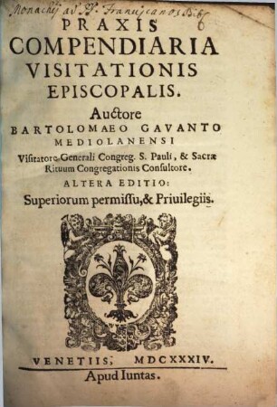 Praxis Compendiaria Visitationis Episcopalis