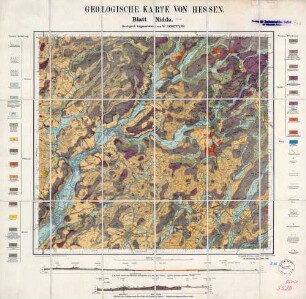[5520] Nidda, Geologische Karte von Hessen