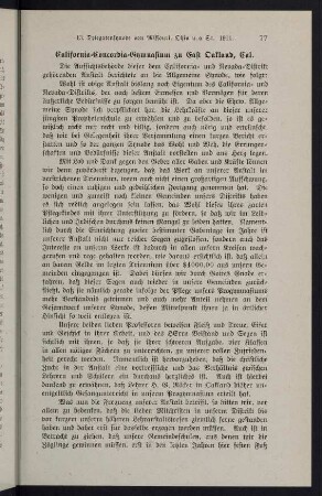 77-79, California-Concordia-Gymnasium zu East Oakland, Cal.
