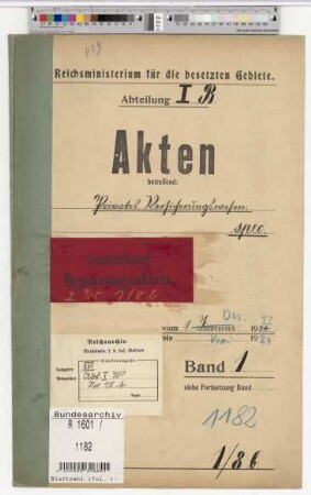 Privates Versicherungswesen. Specialia