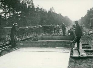 Betonstrasse (10200m2 Betondecke), Linde - Gross Born, 1935