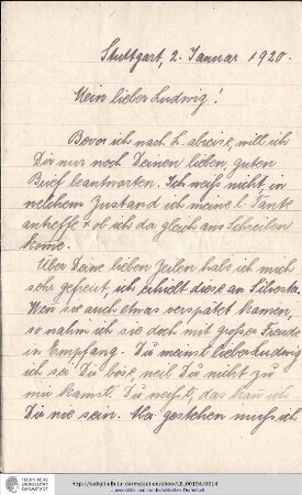 Brief vom 02.01.1920