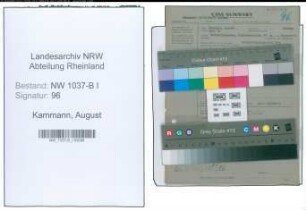 Entnazifizierung August Kammann , geb. 00.00.0000 (Verw.Angestellter)