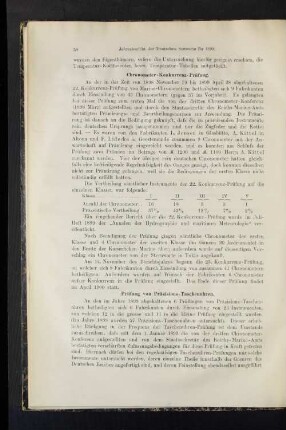 Chronometer-Konkurrenz-Prüfung.
