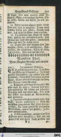 Neundter Theil.