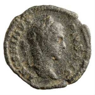 Münze, Denar, 208 n. Chr.