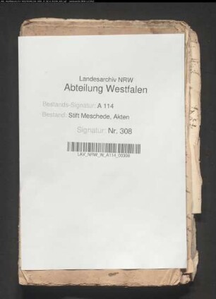 Kapitelsprotokolle 1707-13. 1734-46 (Auszüge?)