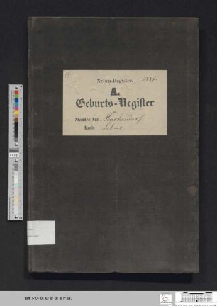 Geburtsregister Markendorf 1887