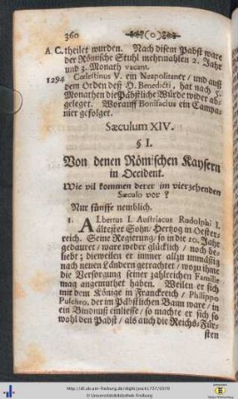 Saeculum XIV.