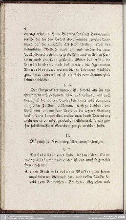 II. Böhmische Kommerzialleinwandbleichen