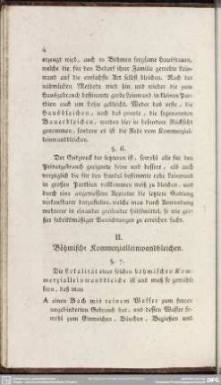 II. Böhmische Kommerzialleinwandbleichen