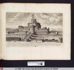 Vestigi del monumento overo mole d'Adriano
