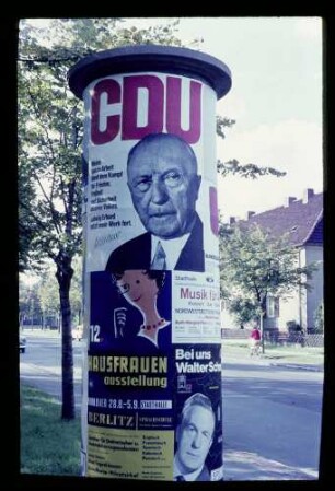Wahlplakate 11.9.65.