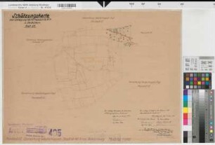 Westerkappeln (Westerkappeln), Umlegung Westerkappeln, Bl. 26 Schätzungsriß Westerkappeln Stadt Plbl. 22