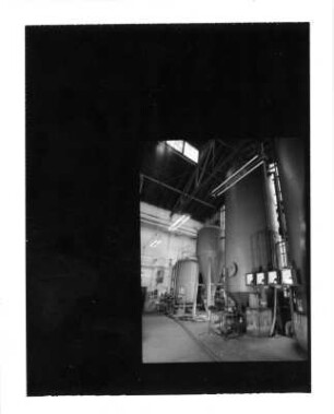 Riesa-Merzdorf, Paul-Greifzu-Straße. Altes Heizkraftwerk (1954). Wasseraufbereitungsanlage