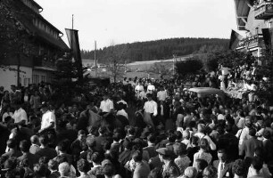 St. Märgen: Tag des Schwarzwälder Pferdes; [Reitergruppe]