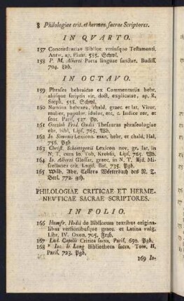 Philologiae Criticae et Hermeneuticae Sacrae Scriptores