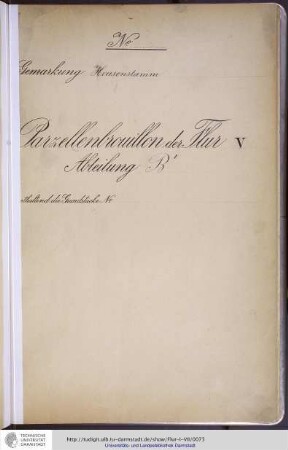 No. 24 Gemarkung Heusenstamm, Flur V, Abteilung BI