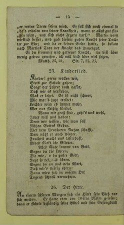 25. Kinderlied