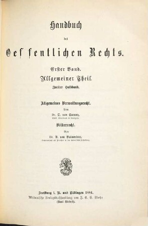 Allgemeines Verwaltungsrecht