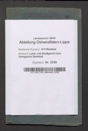Erblasser: Averdiek, Josephine: Testament