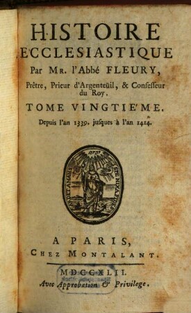 Histoire Ecclesiastique, 20. Depuis l'an 1339. jusques à l'an 1414.