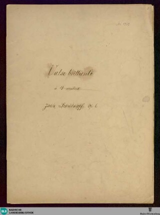 Waltzes - Don Mus.Ms. 1767 : pf 4hands; A|b