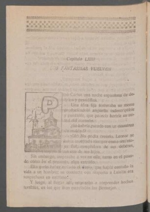 Capítulo LXIII - Los fantasmas vuelven