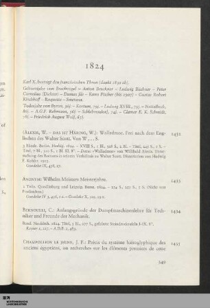 1824 (Nr. 1432-1455)