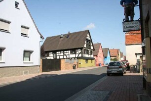 Fachwerkwohnhaus; Pfungstadt, Darmstädter Straße 16