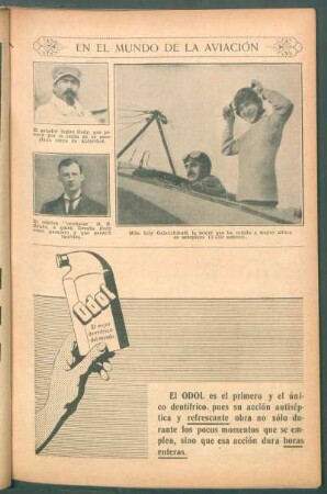 En el mundo de la aviación - [Ilustración]