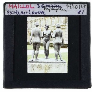 Paris, Maillol, Les Trois Grâces / Les Trois Nymphes