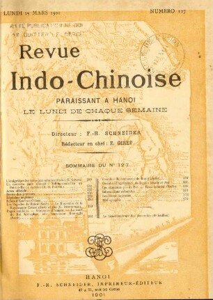 Lundi 25 Mars 1901. Numéro 127