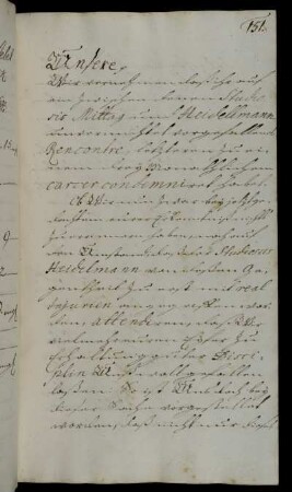 Entlassung des Studenten Heidelmann aus dem Karzer (Strafe wegen Duellierens).