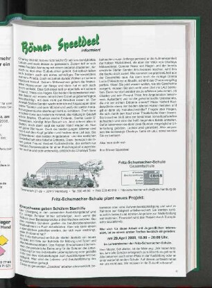 Börner Speeldeel informiert