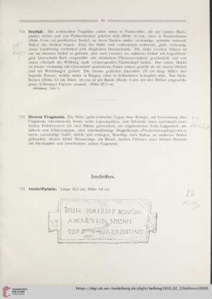 Inschriften (Nr. 716-740)