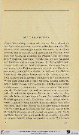 Die Pyramiden