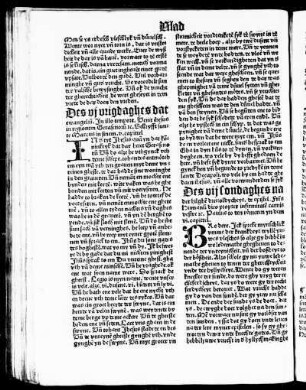Des vii sondaghes na der hilghe[n] drevoldycheyt
