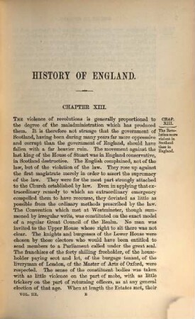 The works of Lord Macauly complete : Ed. by his sister Lady [Hannah] Trevelyan. In 8 vol., 3