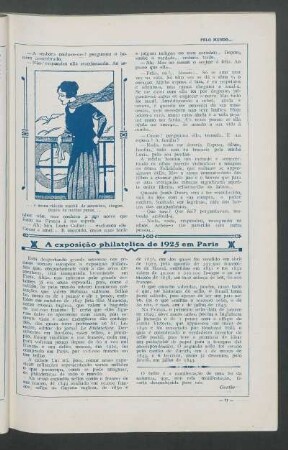 A exposição philatélica de 1925 em Paris