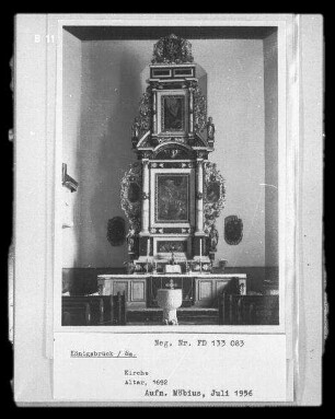 Altar, Königsbrück