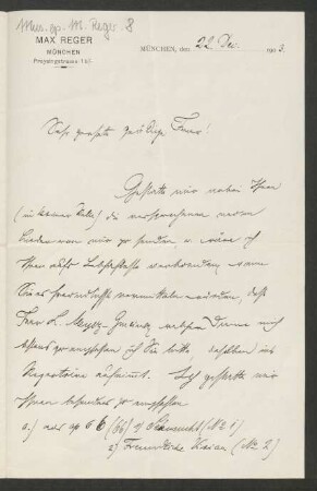 Brief an Emmy Bock : 22.12.1903