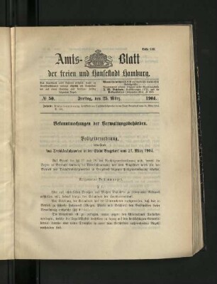 No. 50, 25. März 1904.