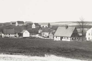 Ortsteilansicht mit Gehöften