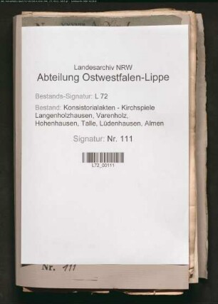 Reparaturen und Baumaßnahmen an Kirche (Kirchturm) und Pfarrhaus