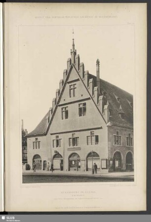 Strassburg im Elsass, Kaufhaus