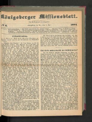 No 6. 1894.