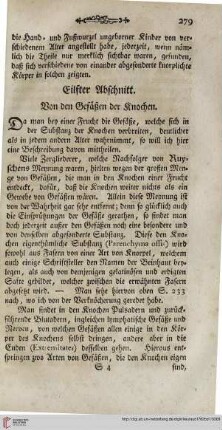 Elfter Abschnitt: Von den Gefäßen der Knochen