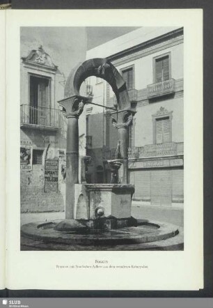 Foggia, Brunnen