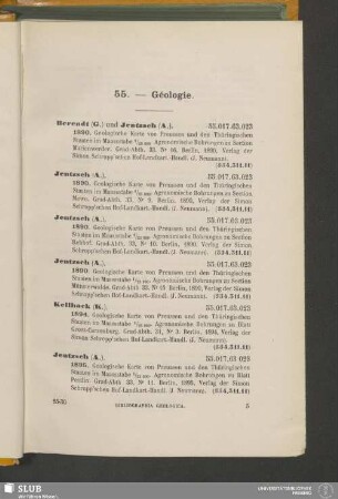 55. – Géologie